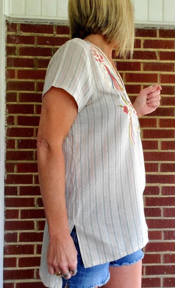 Solitaire embroidered top med - Picture 4 of 6